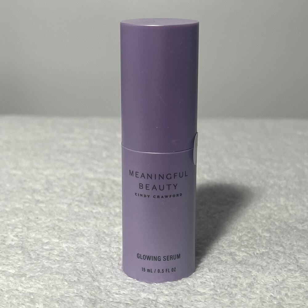 Cindy Crawford Meaningful Beauty Glowing Serum .5oz New & Unopened